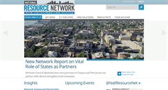 Desktop Screenshot of nationalresourcenetwork.org