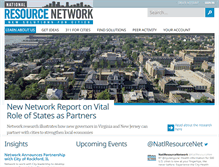 Tablet Screenshot of nationalresourcenetwork.org